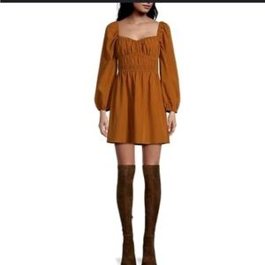 Gianni Bini Burgundy Mini Dress